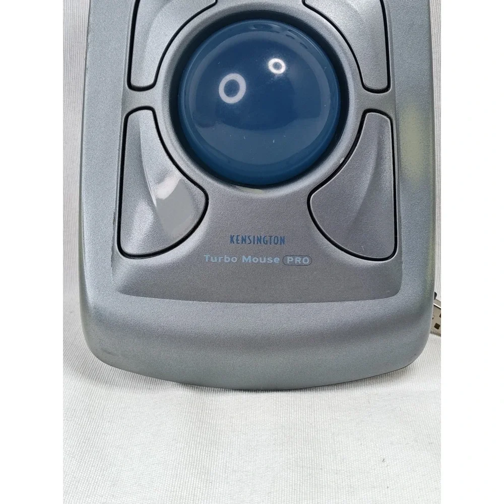 Vintage‎ Kensington Turbo Mouse Pro 64214 USB Trackpad Works Great Tested